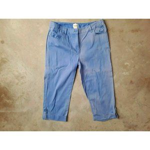 **CHICO'S** Women's Button up Crop Pants Size 1